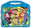 Puzzle Klocki Ben 10 Walizka 12 elem Clementoni 41188